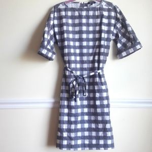 NWOT Madewell Buffalo Plaid Dress Size M